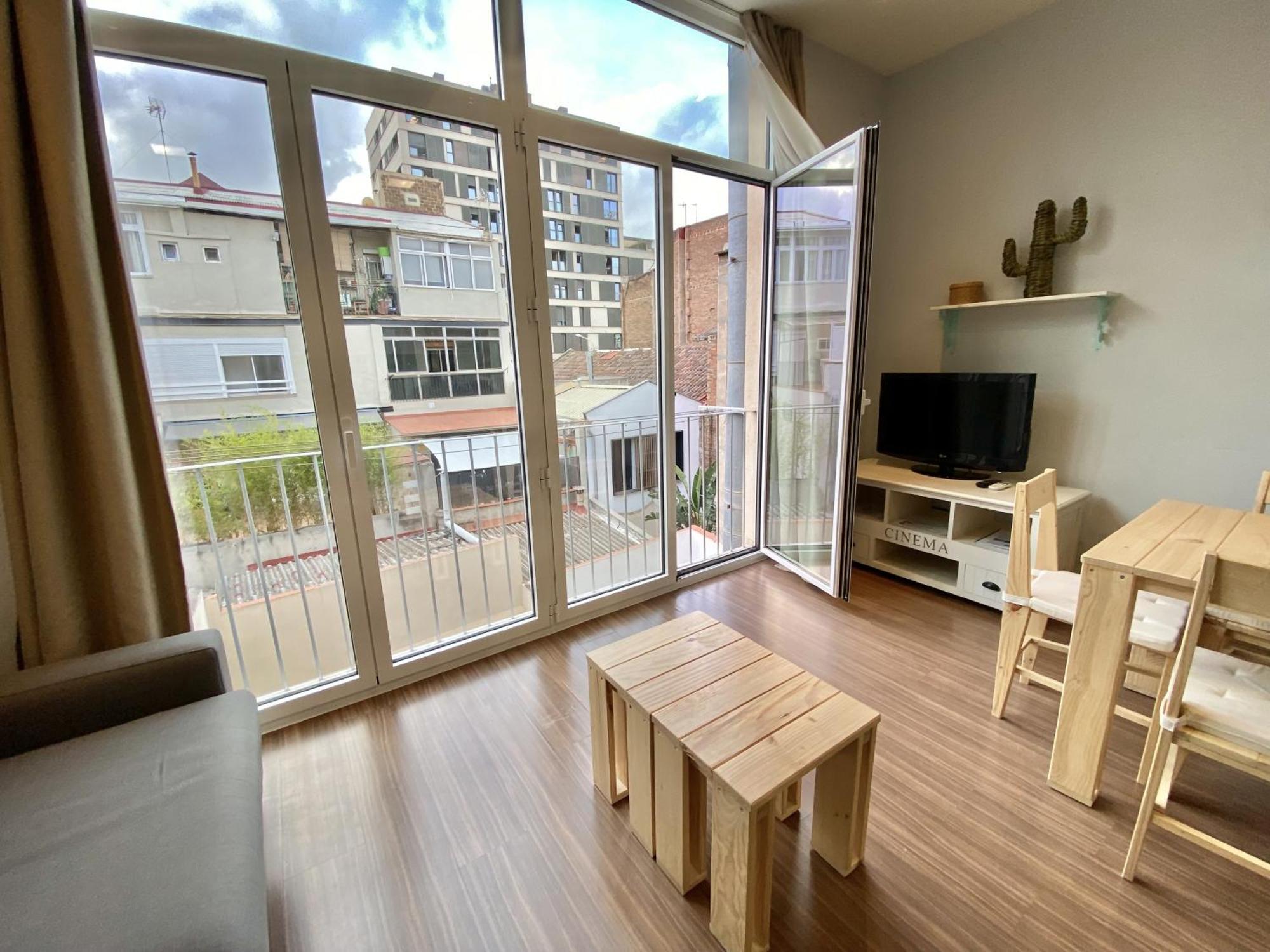 Ferienwohnung Loft Poblenou Cerca De La Playawifiazotea Barcelona Exterior foto