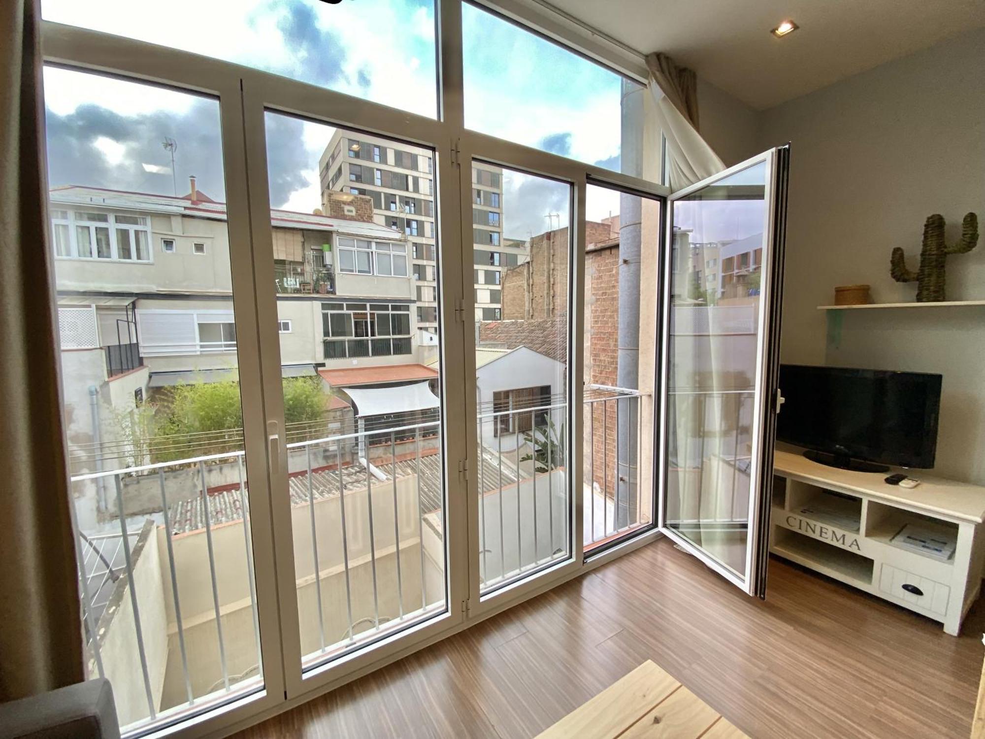 Ferienwohnung Loft Poblenou Cerca De La Playawifiazotea Barcelona Exterior foto