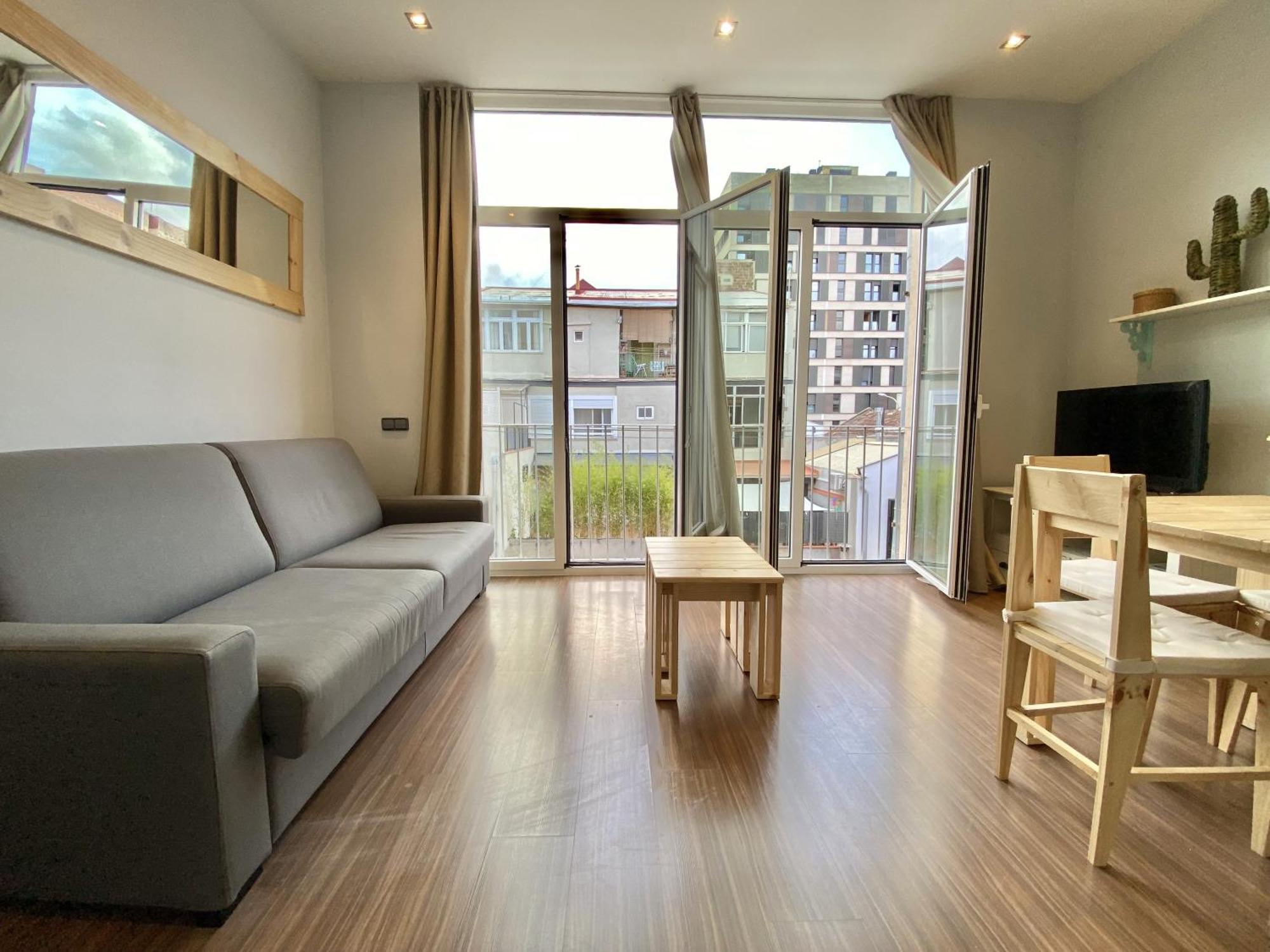 Ferienwohnung Loft Poblenou Cerca De La Playawifiazotea Barcelona Exterior foto